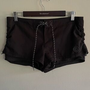 Roxy Black Surf Swim Board Shorts Women’s Size 7